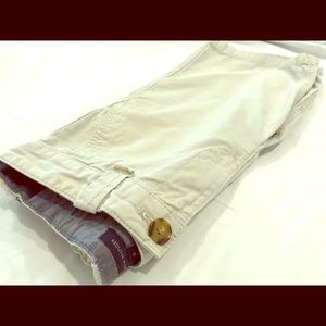 Boys Tommy Hilfiger khaki shorts